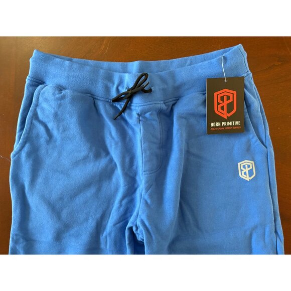 Born Primitive NWT Unmatched Fleece Lined Joggers in Royal Blue Size Medium - Picture 4 of 11